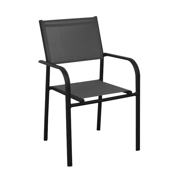 Fauteuil Duca - graphite/gris