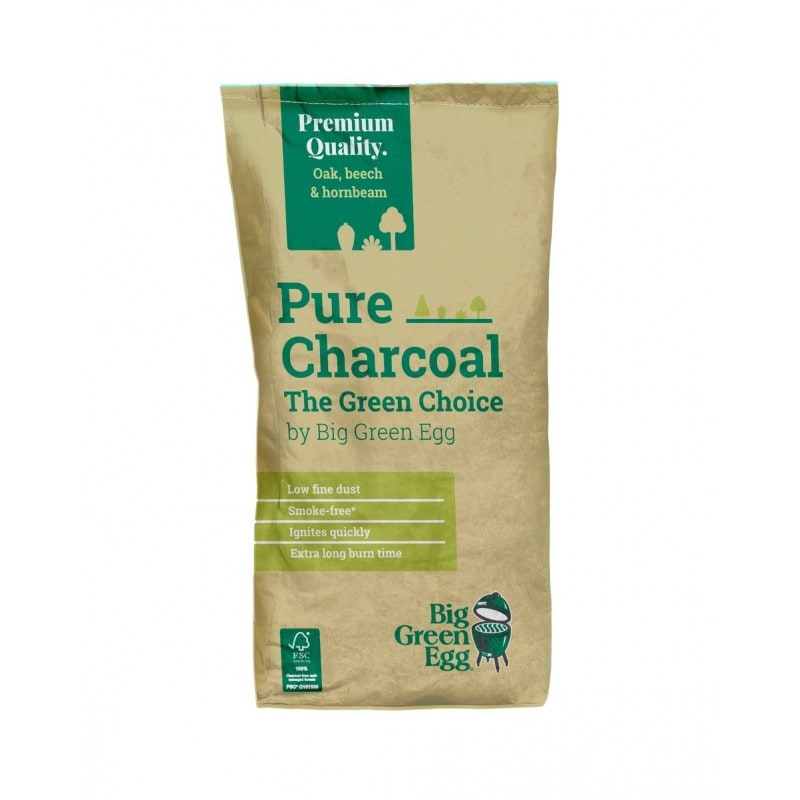 Charbon de Bois Pure Charcoal 9 kg - Big Green Egg Charbon de Bois Pure Charcoal 9 kg - Big Green Egg