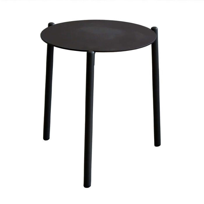 Table basse de jardin ø 45 cm - Ambiance graphite Table basse de jardin ø 45 cm - Ambiance graphite