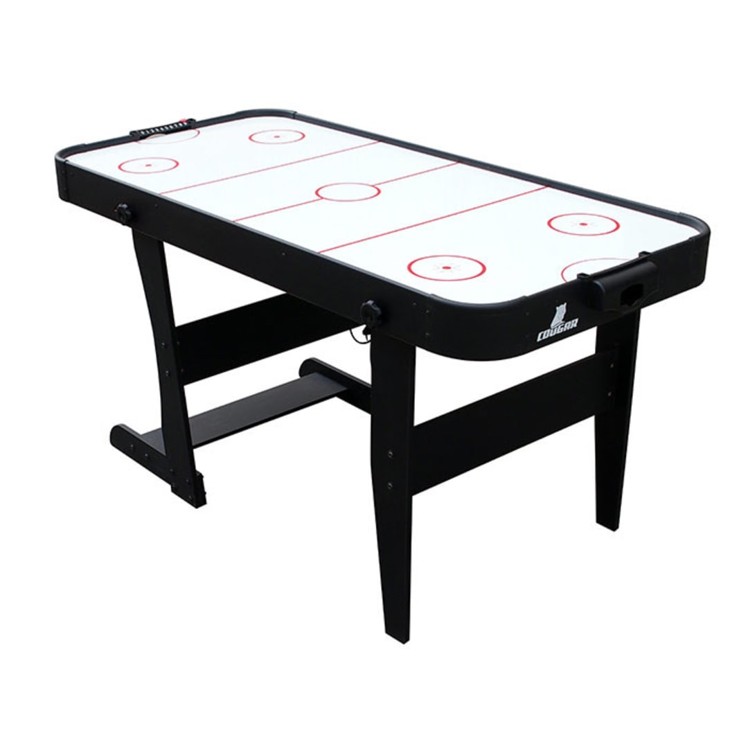 Table De Billard Portable COUGAR Noir/Bleu - Surface 110x56cm, Épaisseur 12mm | Lot Avec Boules Et Queues