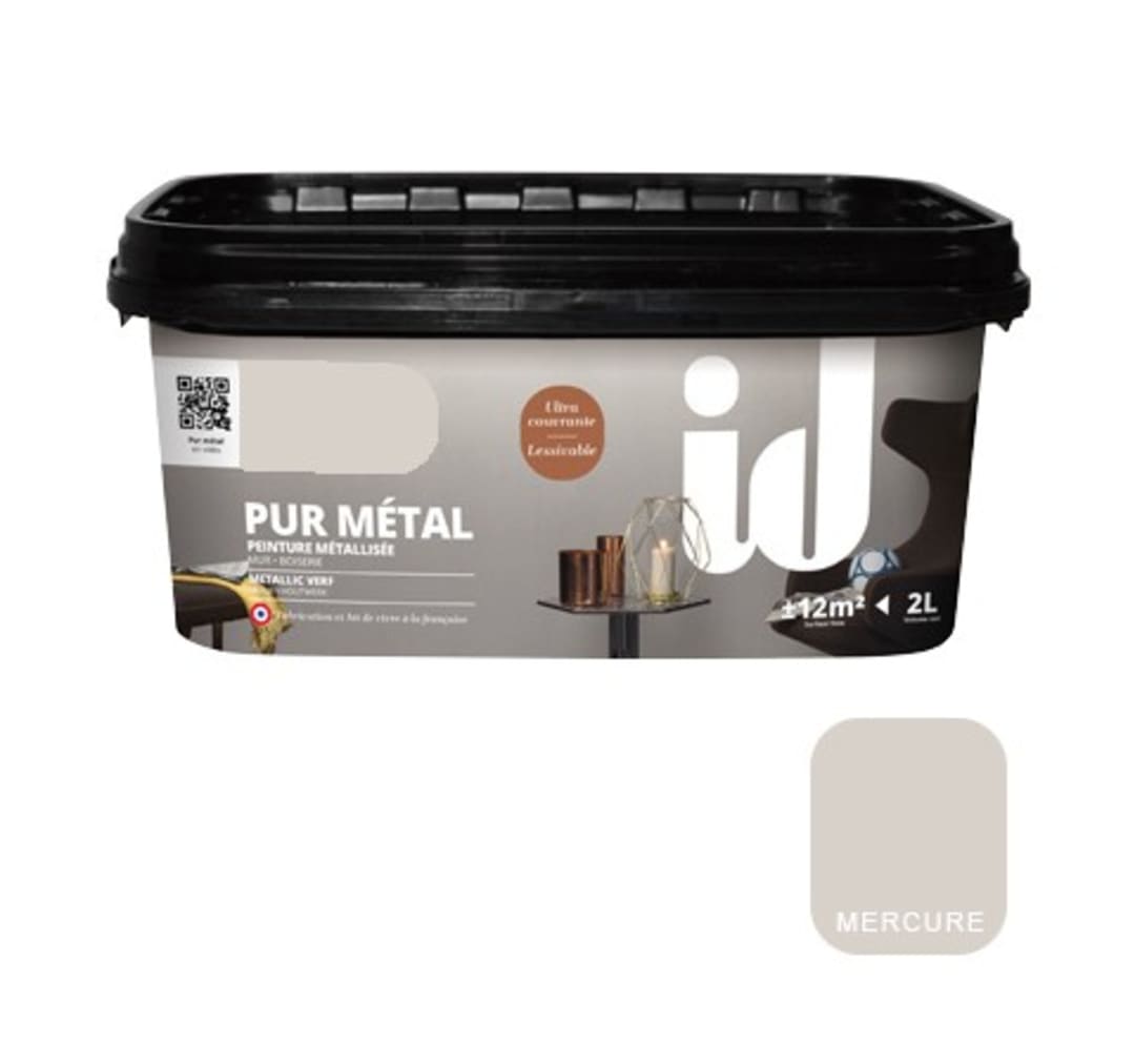 Peinture Pailletee Toucher Velours Pour Mur Et Boiserie