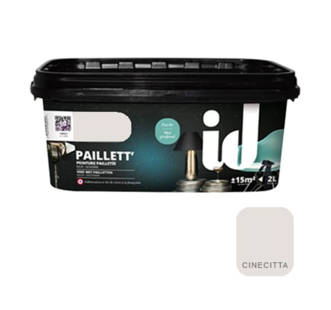 Peinture Pailletee Toucher Velours Pour Mur Et Boiserie