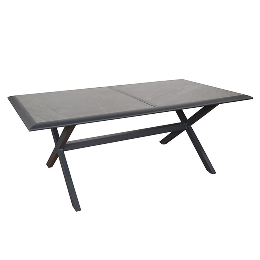Table de jardin Ceram Aluminium Céramique Kedra® 8 personnes
