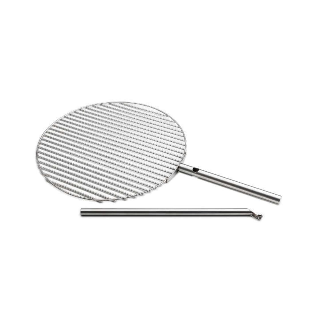 Grille + Plancha Inox pour Brasero Rond 60 cm - Anneau de Cuisson