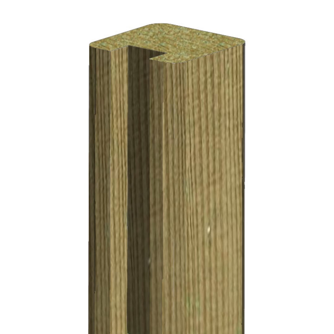 Clôture bois Imex naturelle, H.180 x l.200 cm
