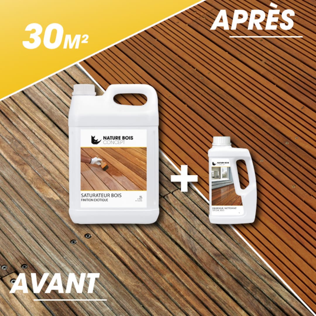 Nature Bois Concept Rochefort Pack Entretien Terrasse Bois Exotique