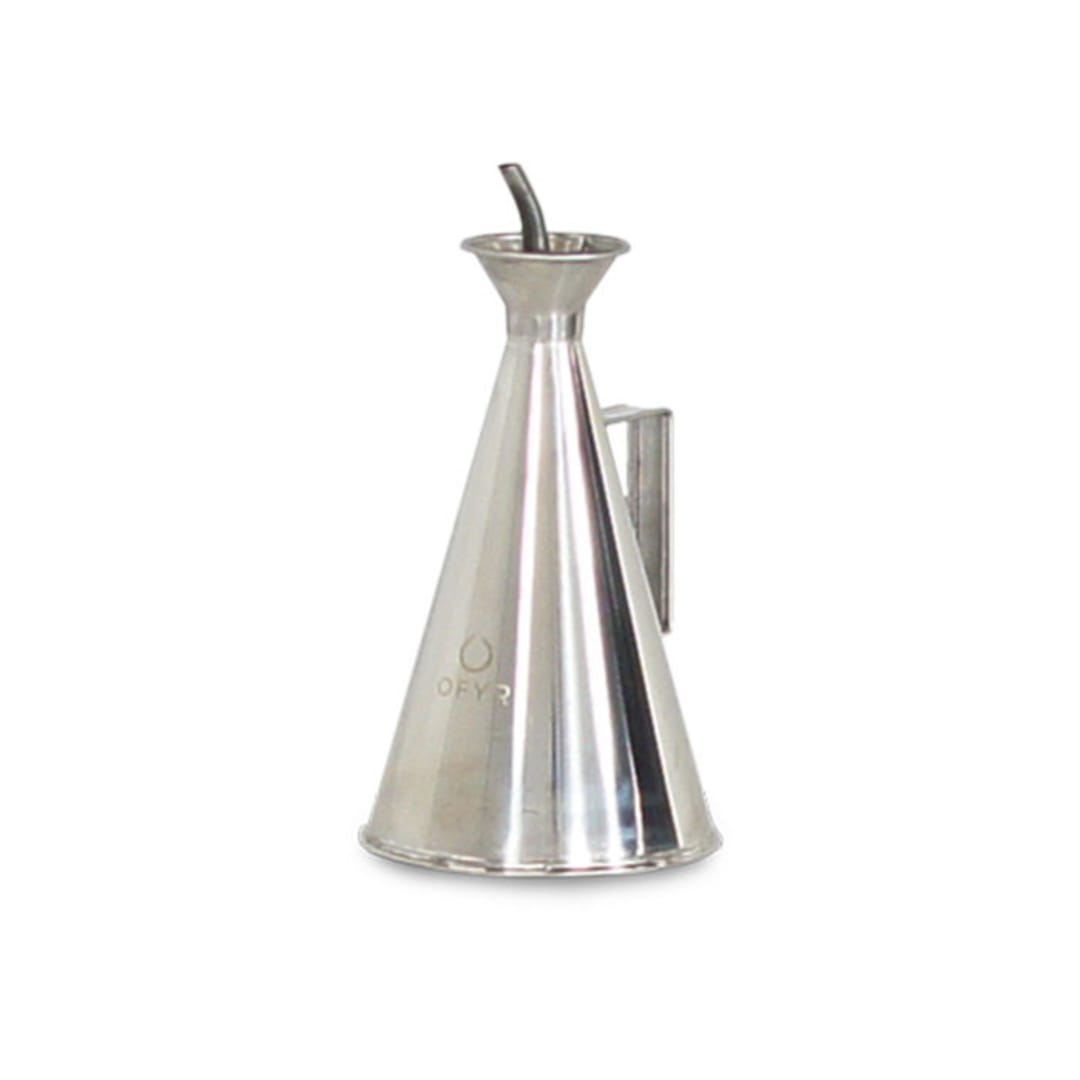 Burette d'huile en acier inoxydable de la marque Ofyr