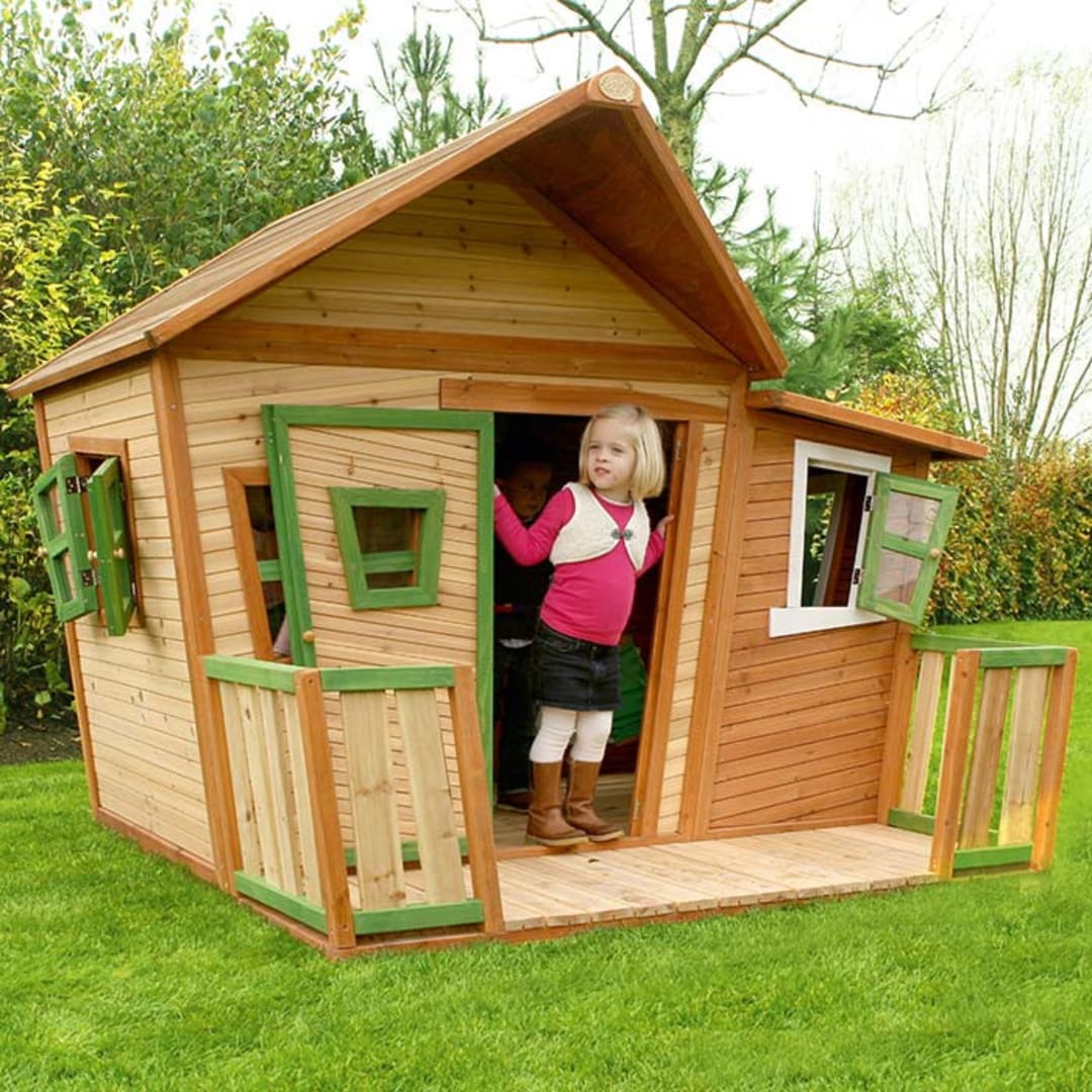 Cabane pour enfant en bois LAURA - Distripool - Axi