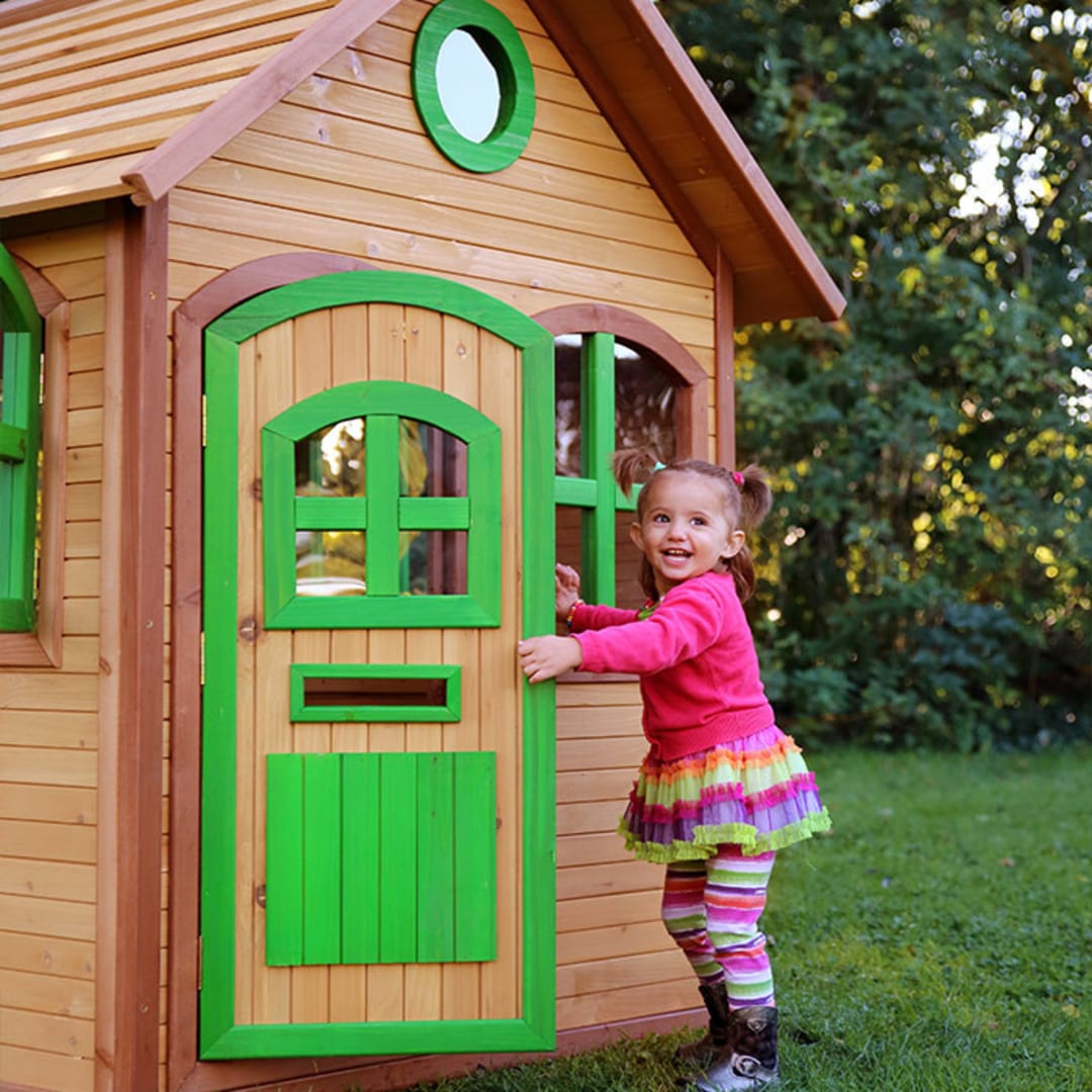 Maisonnette pour Enfant en Bois de Hemlock Julia - Axi