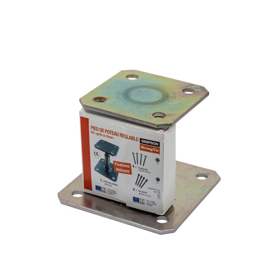 Pied de poteau réglable APB100/150 SIMPSON