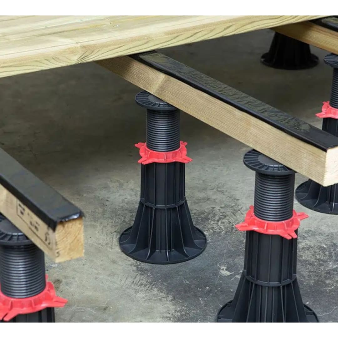 Rehausse Plot Réglable pour Terrasse - 110 mm - Carton de 27 pièces - YEED