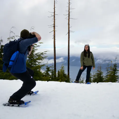 Mountain Snowshoeing & Photography