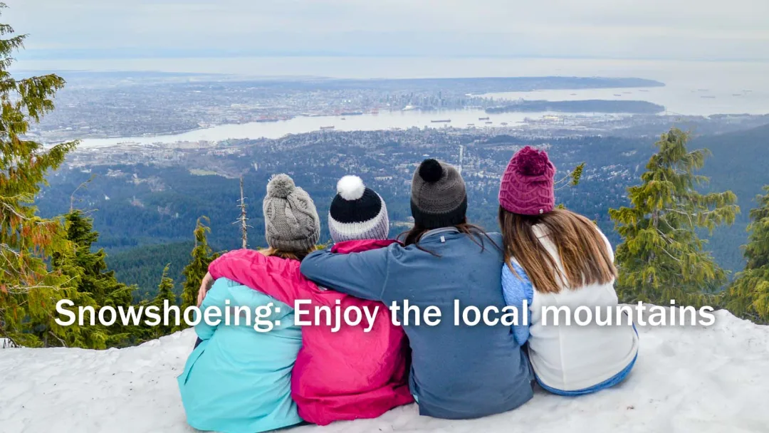 mount seymour snowshoeing