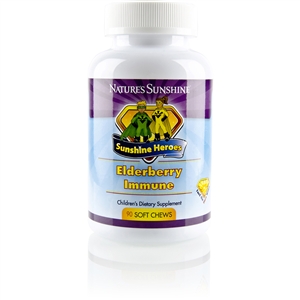Sunshine Heroes Elderberry Immune (90 Soft Chews)
