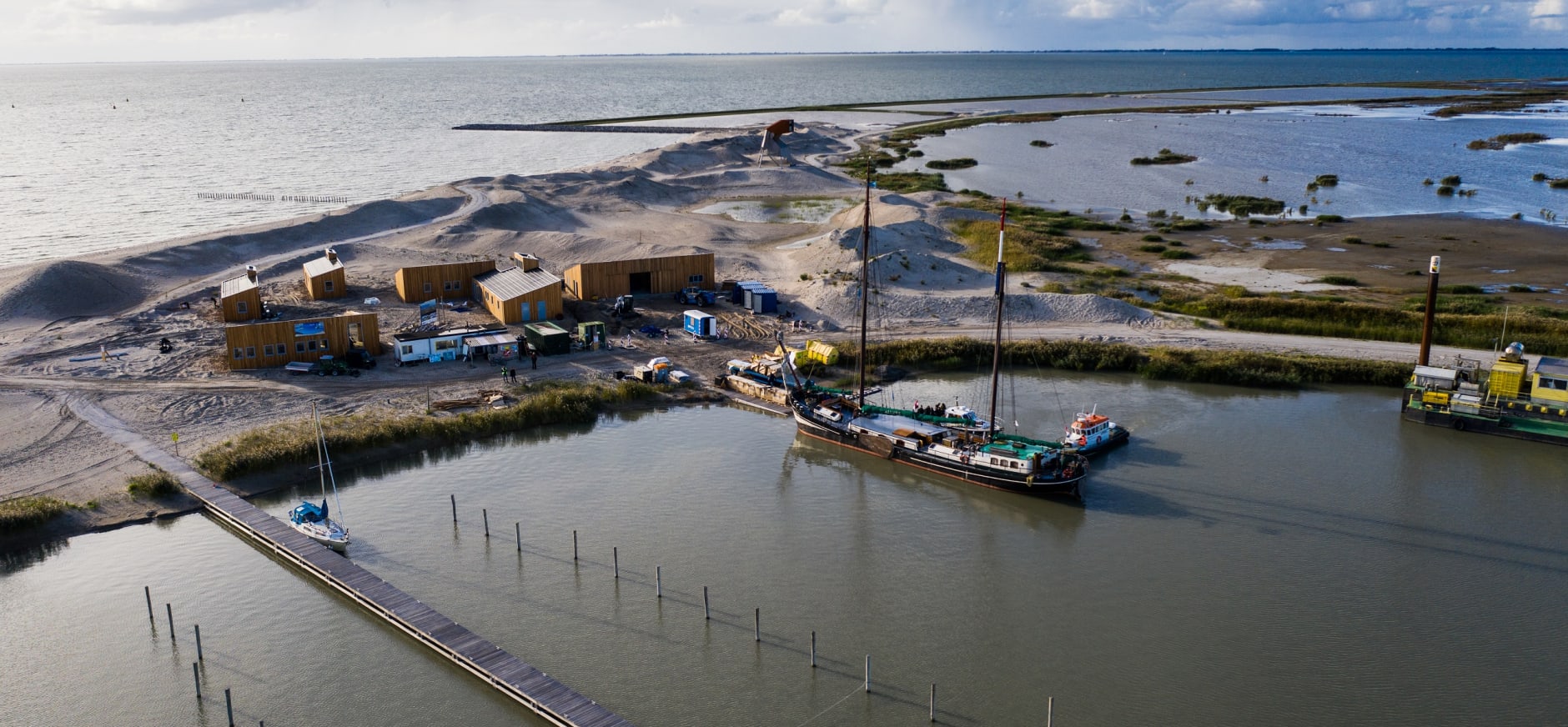 Nederzetting Op Marker Wadden Natuurmonumenten