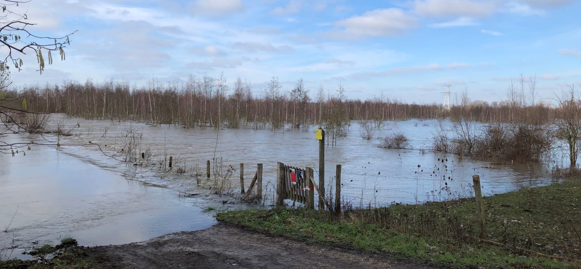 Hoogwater Dilkensplas