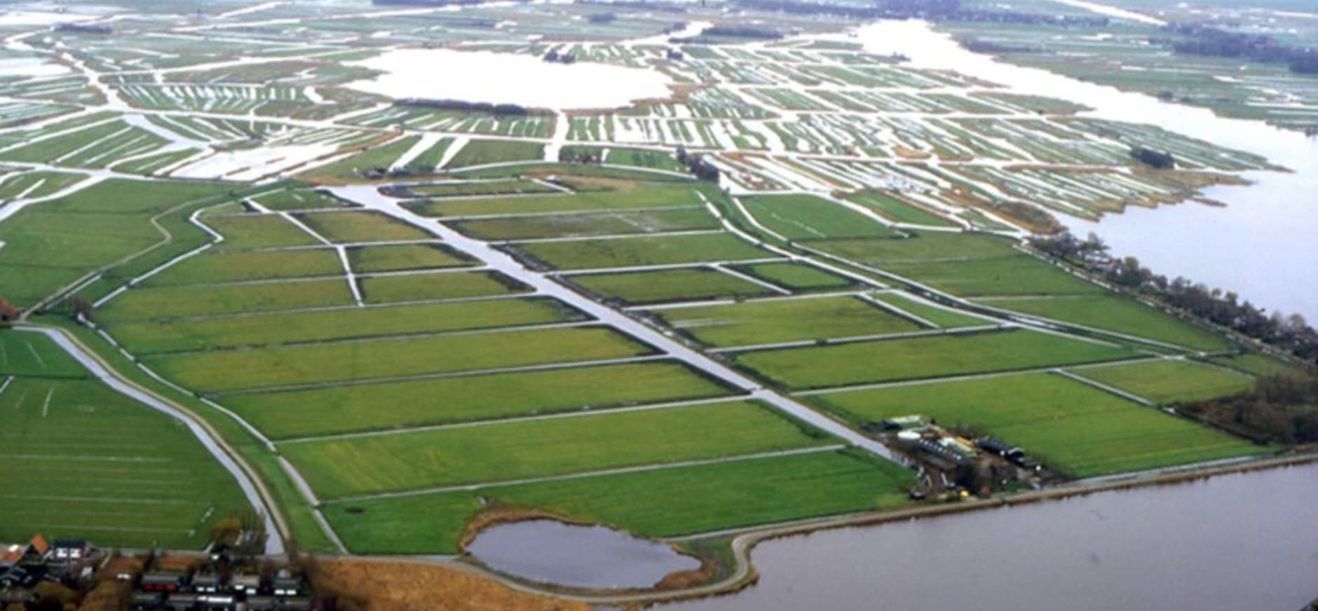 wormer en Jisperveld vanuit de lucht