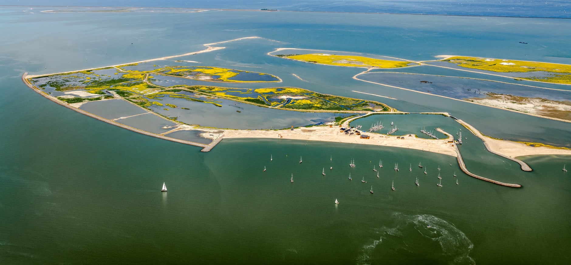 Marker Wadden natuureiland in het Markermeer