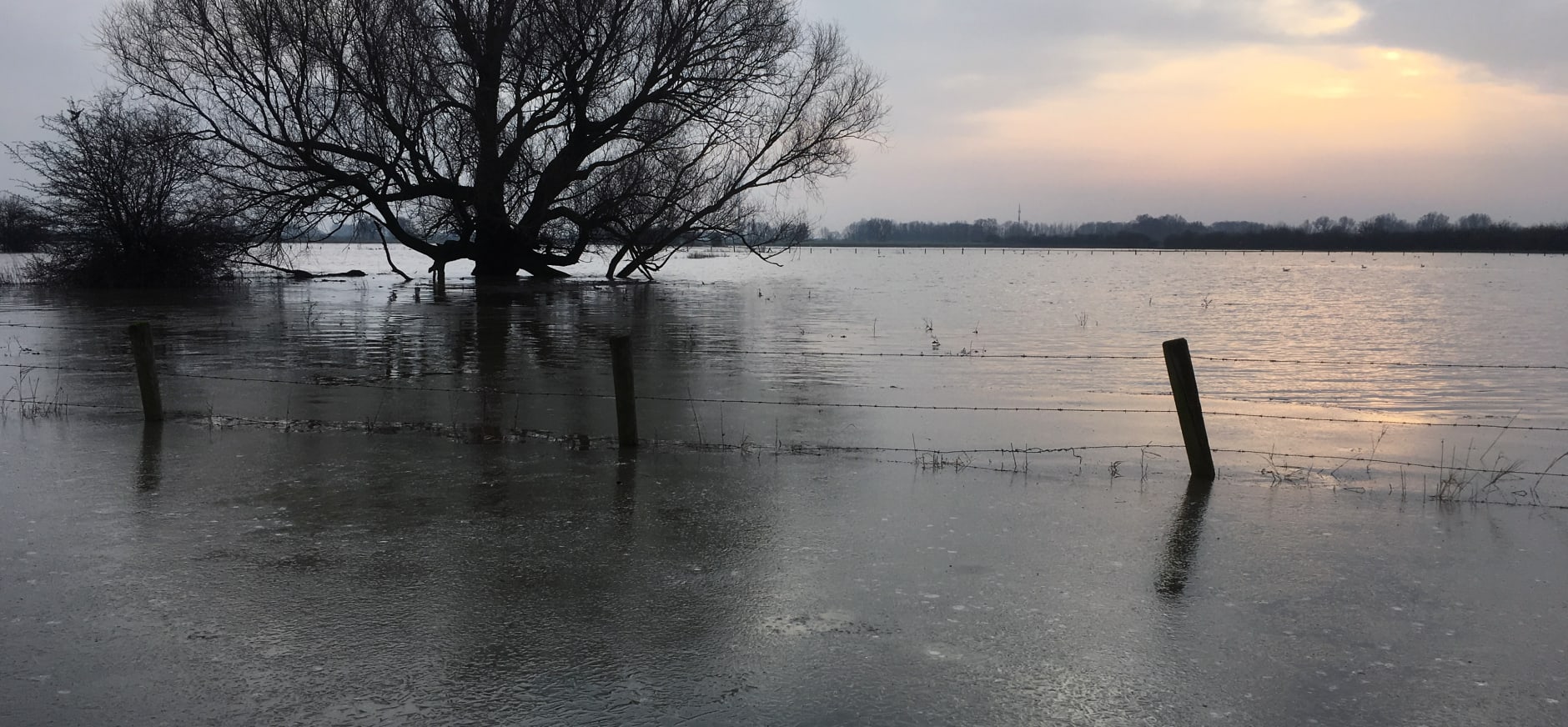 Velperwaarden hoogwater