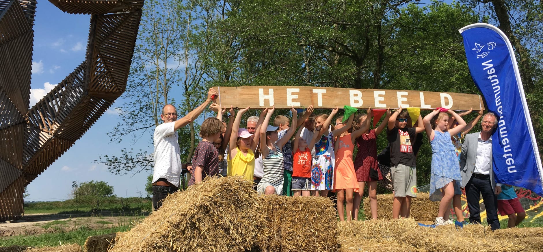 Onthulling naam uitkijktoren De Onlanden