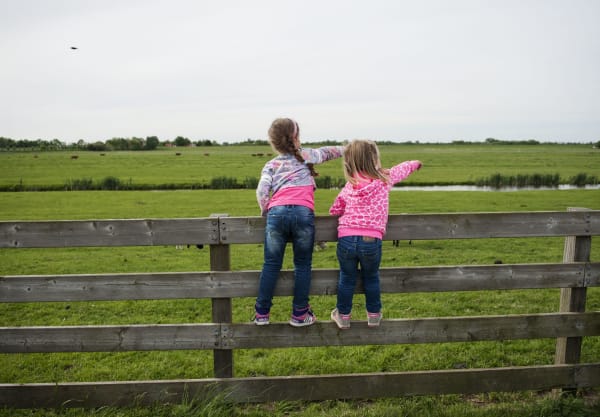 Polderpad Rotterdams platteland