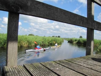 Kanoroute Giethoorn-Geel in De Wieden