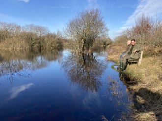 Wandelpaden onder water