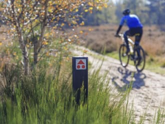 MTB-route in De Loonse en Drunense Duinen