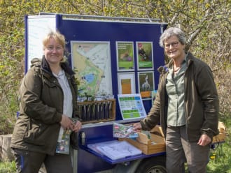 Natuurambassadeurs bij TIP kar