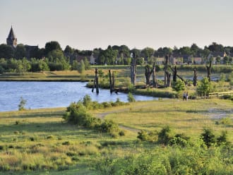 Wandelen op of naast het pad