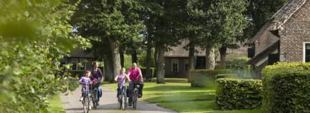 fietsen in het veen