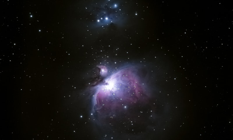 Orion Nebula vanaf Schiermonnikoog