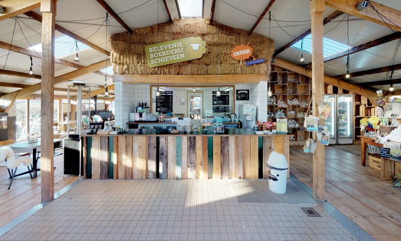 Belevenisboerderij Schieveen winkel en lunchroom