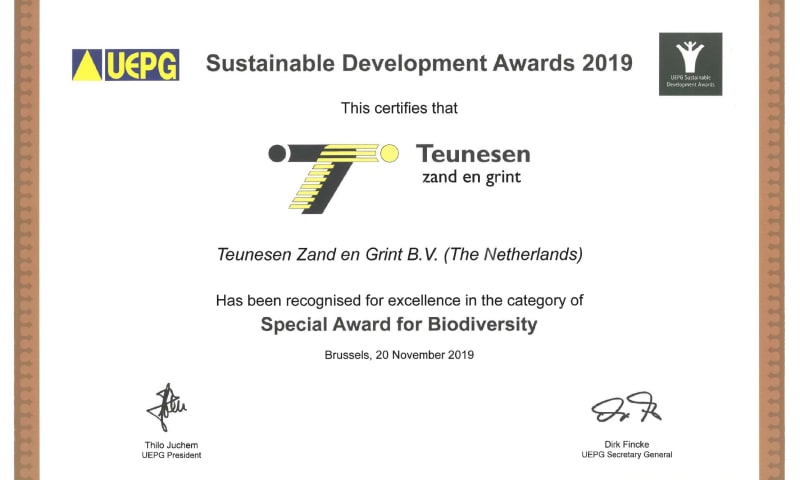 certificaat teunesen