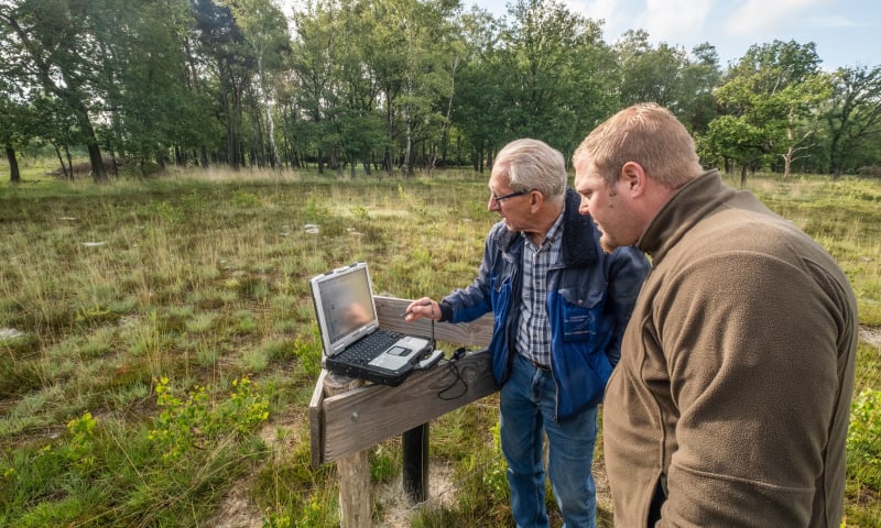 Ward Walraven en Albert Sprengers, foto door Bob Luijks