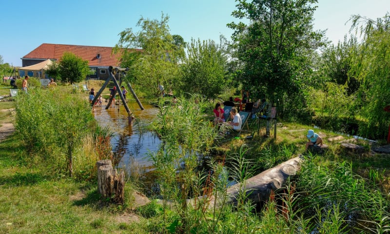 Speelnatuur van OERRR Belevenisboerderij Schieveen