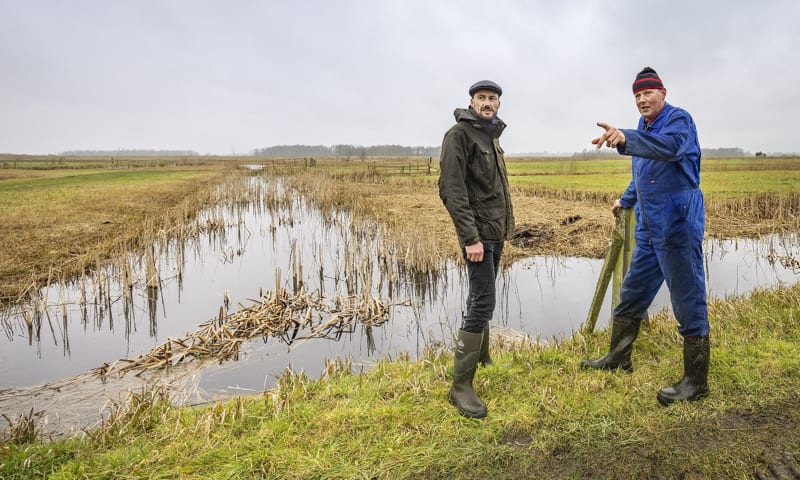 Rietsnijder Jacob en beheerder Gidion