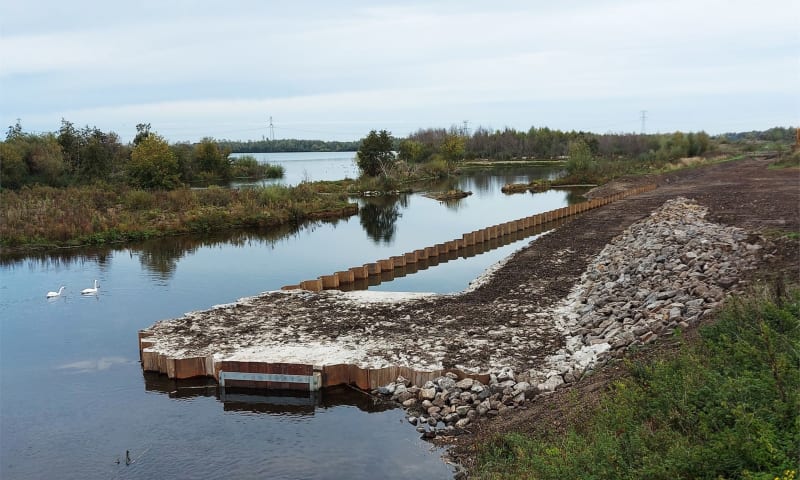 damwanden vispassage molenplas