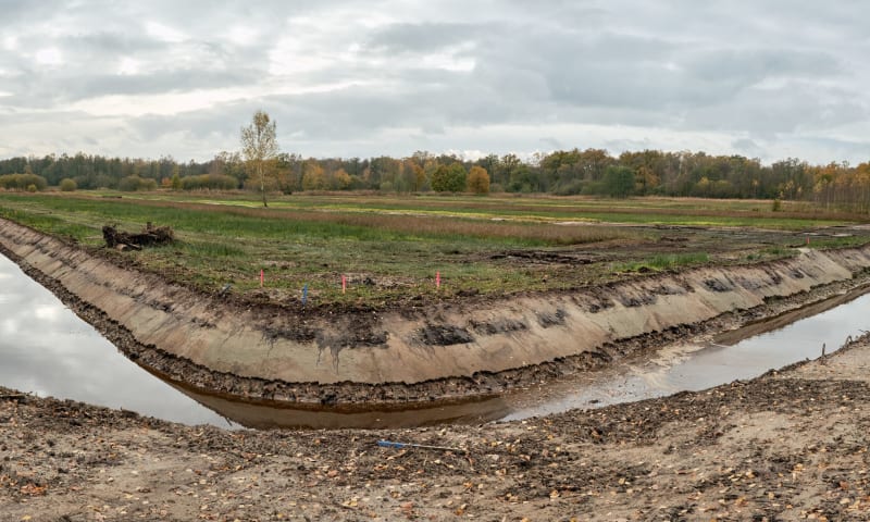 nieuwe loop van de raam