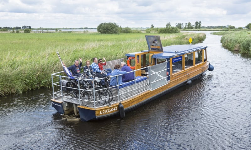 Ecowaterbus national park Weerribben-Wieden