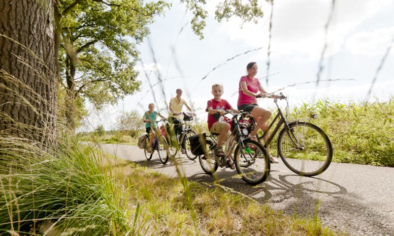 Fietsroute De Wieden, langs Giethoorn