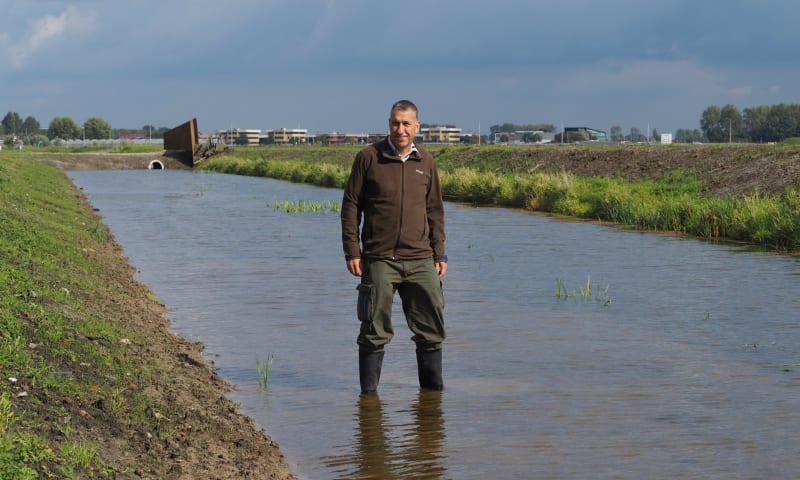 Boswachter Maurice in de Zuidpolder