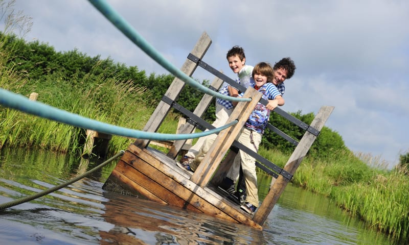 Pontje bij Haarzuilens