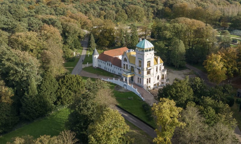 Luchtfoto Jachtslot Mookerheide