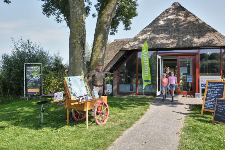 Bezoekerscentrum De Wieden in de zomer