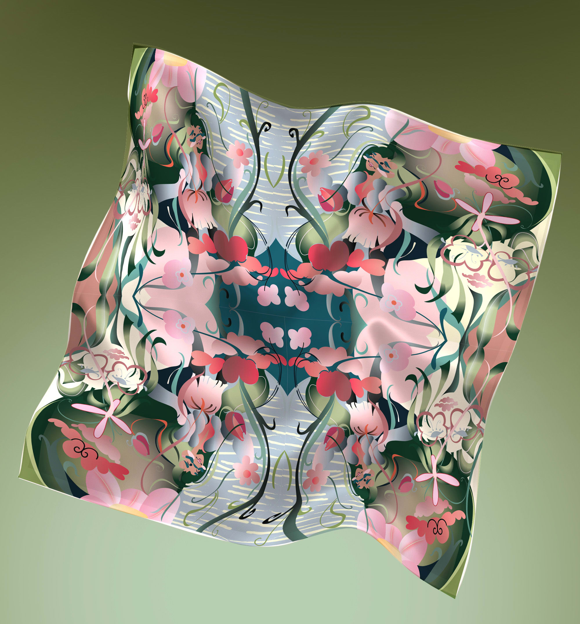 Bandana Garden Chic