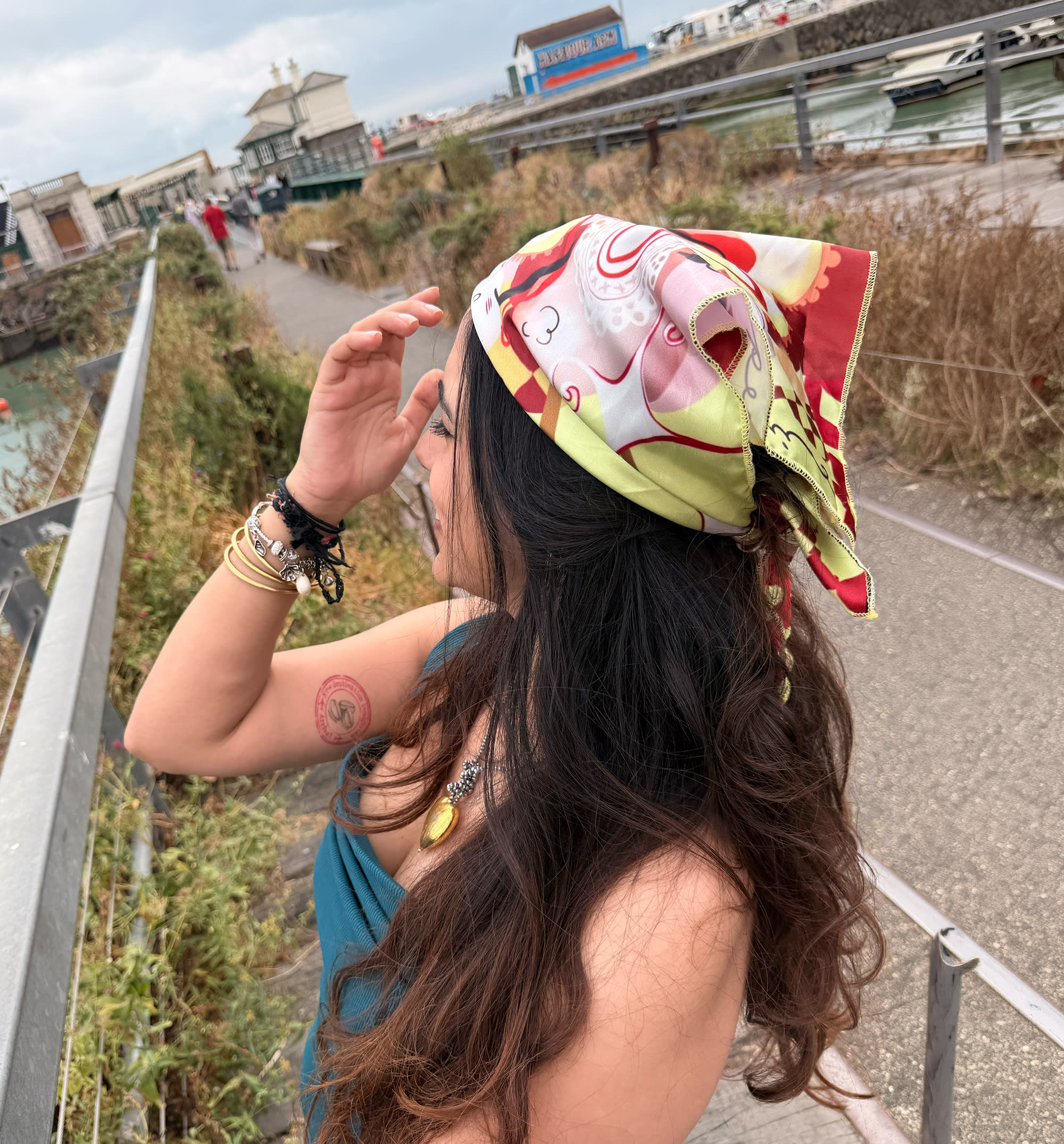 Bandana Rojo y Blanco Perú