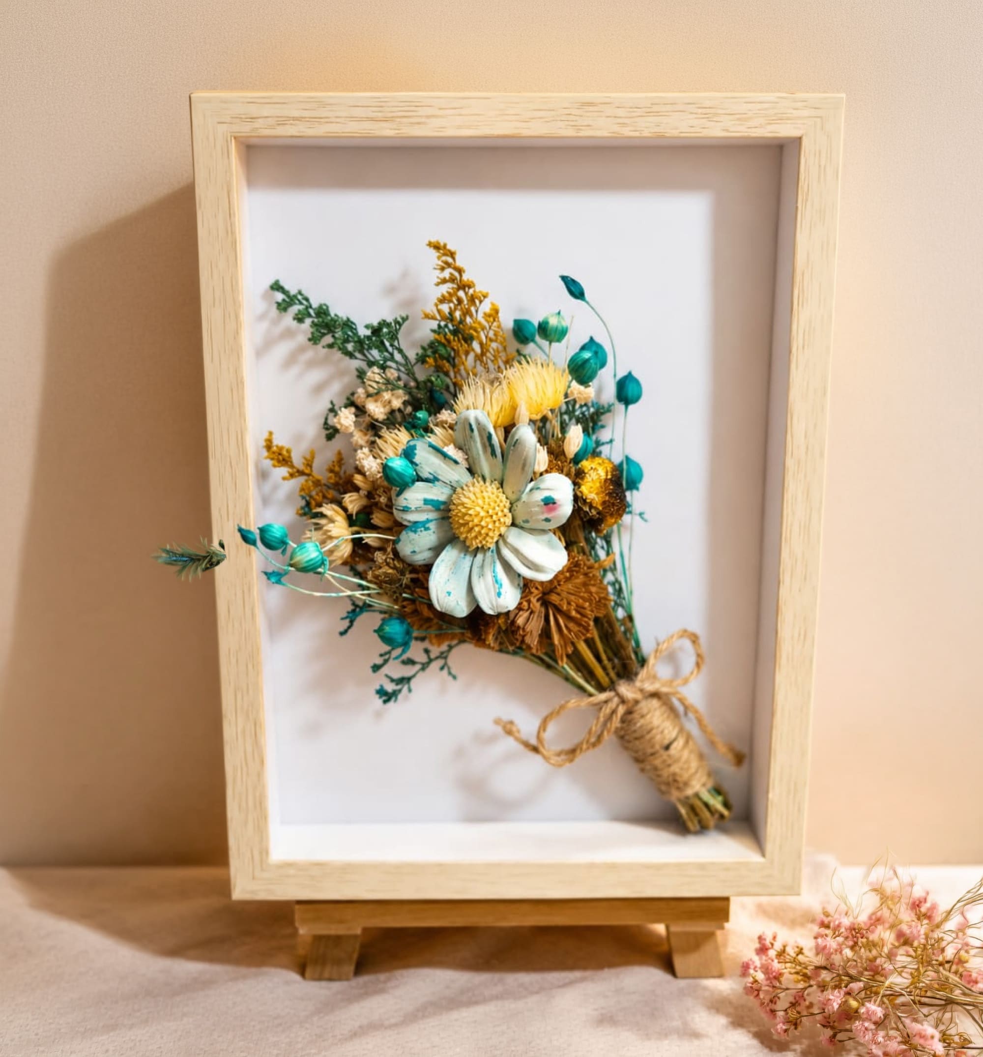 Cuadrito Floral Lirios
