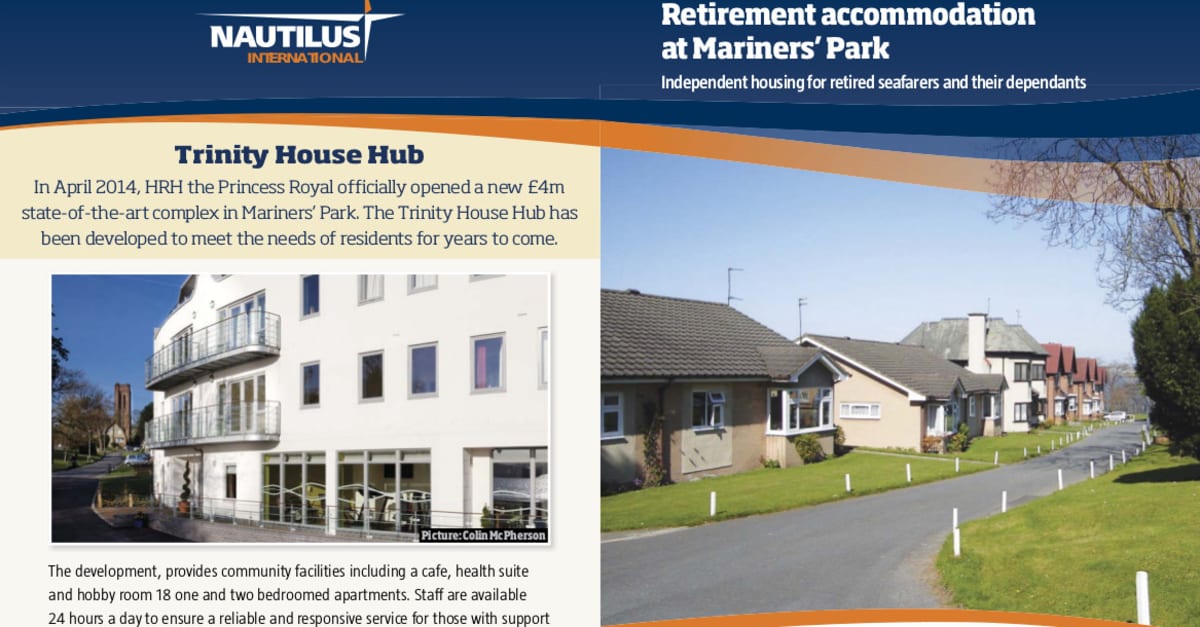 Mariners’ Park Nautilus Welfare Fund