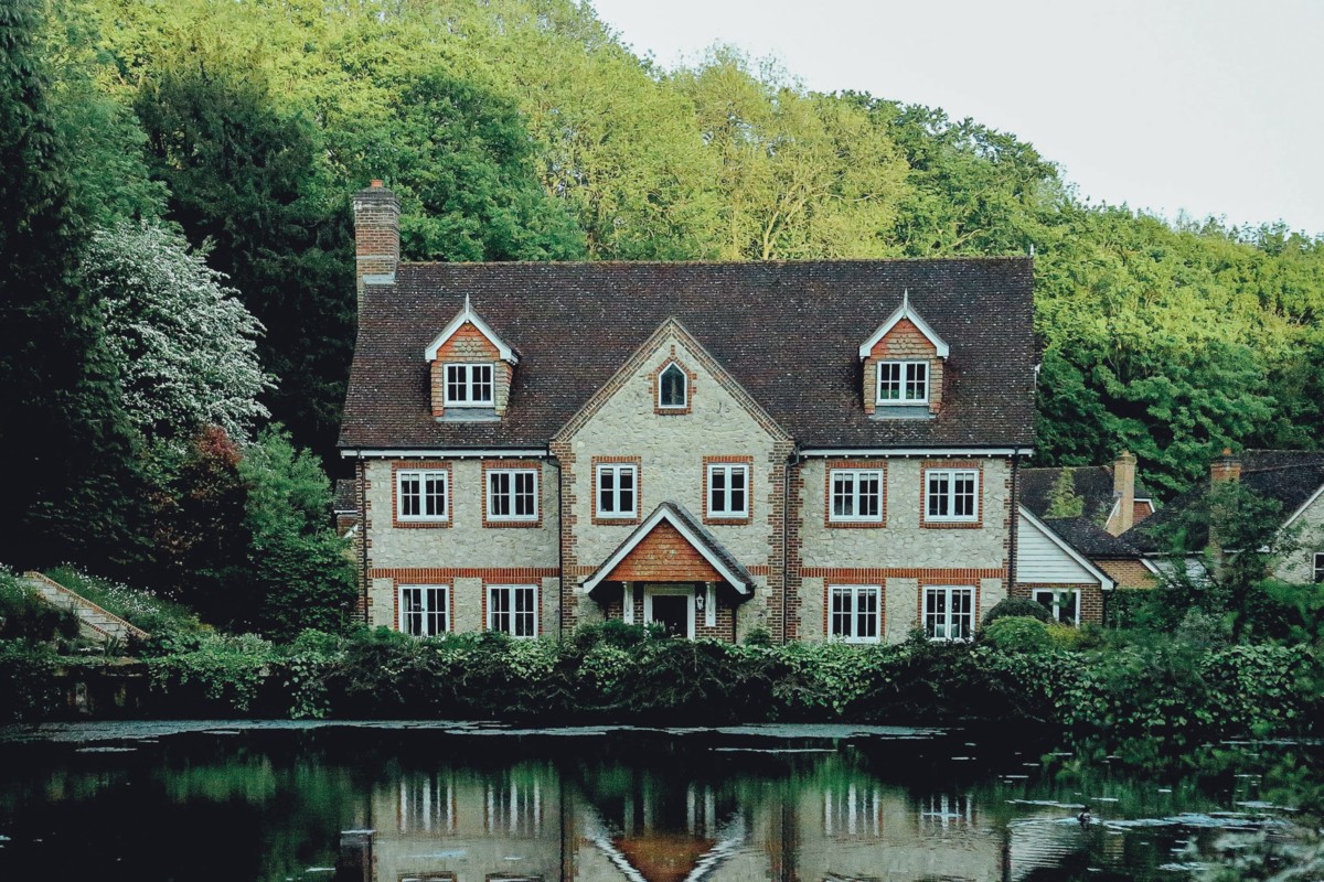 old house on the water